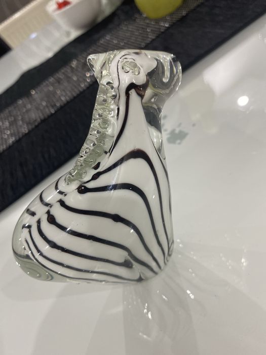 Zebra szkło murano