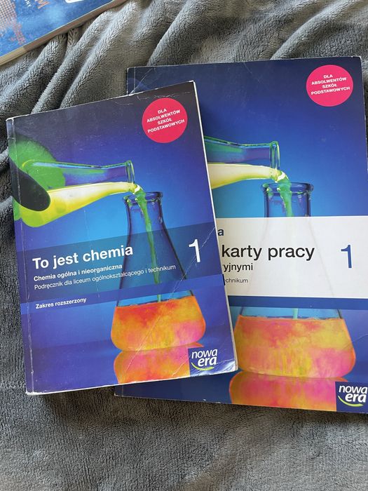 to jest chemia 1 zakres rozszerzony podręcznik i karty pracy nowa era