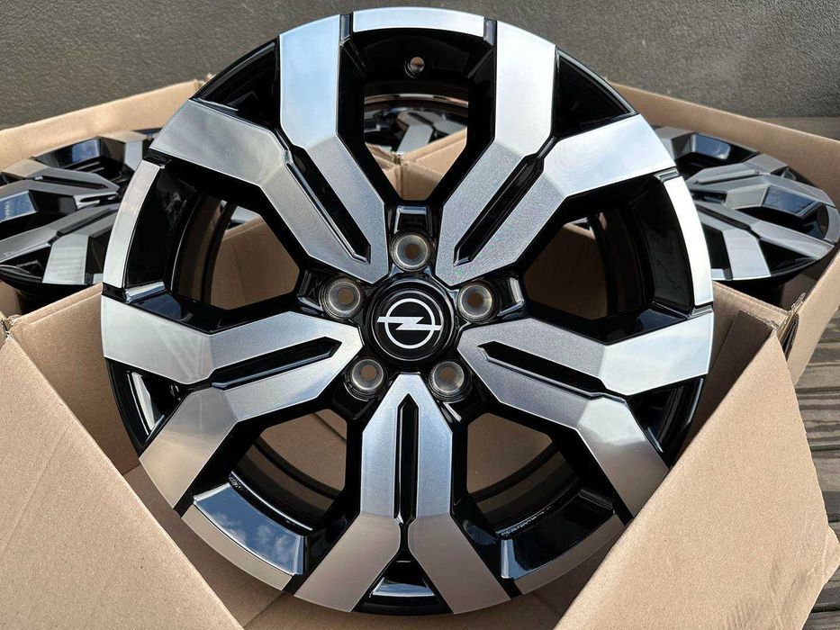 Felgi aluminiowe 17cali OPEL Vivaro 5x114,3 Et50 wzmacniane BUS nr7081