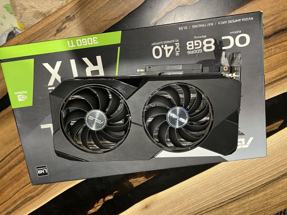 ASUS rtx 3060ti 8GB DUAL v2 oc