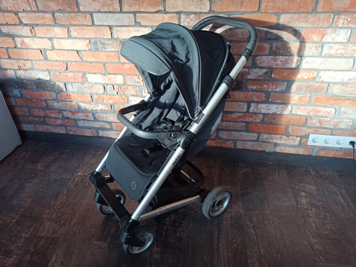 Mutsy NEXO Blueberry Melange szary nowy model stan idealny odbiór Gdań