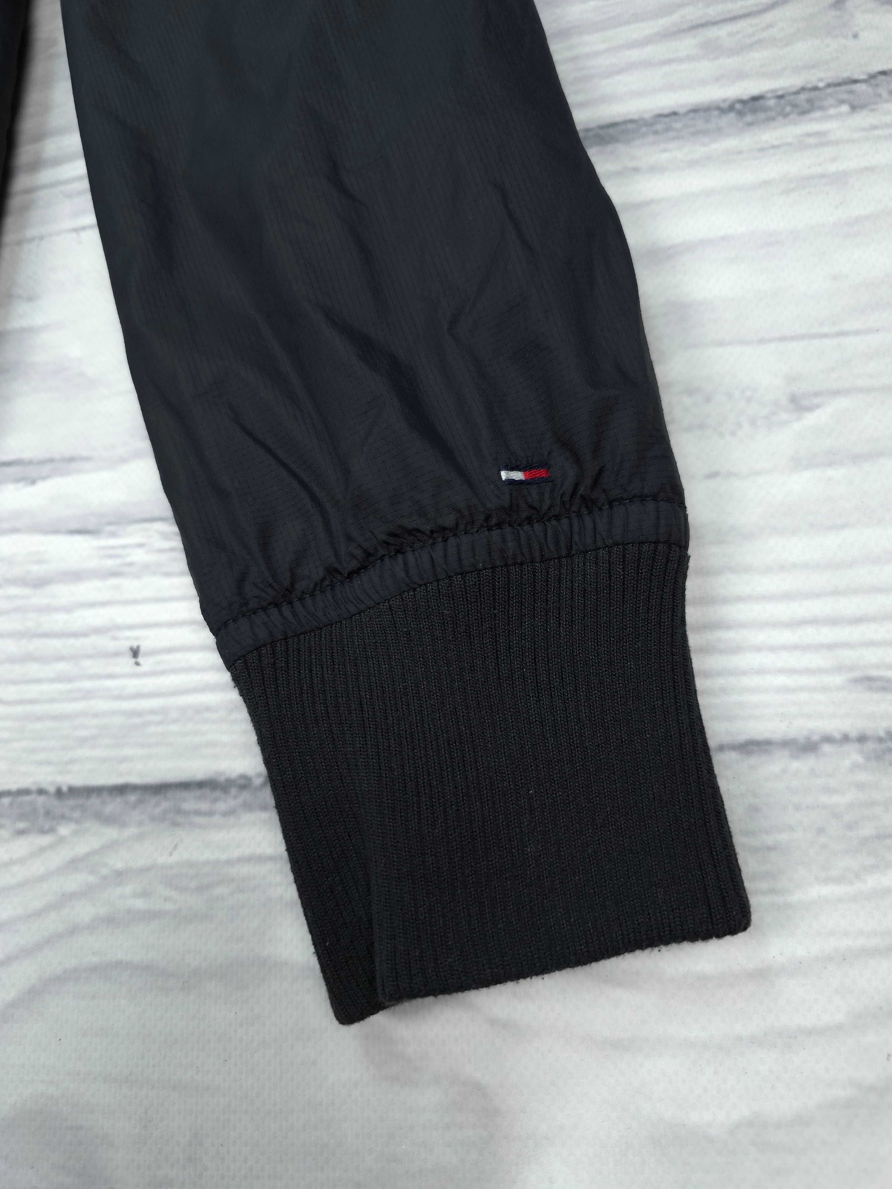 TOMMY HILFIGER Męska Kurtka Rozpinana Czarna L