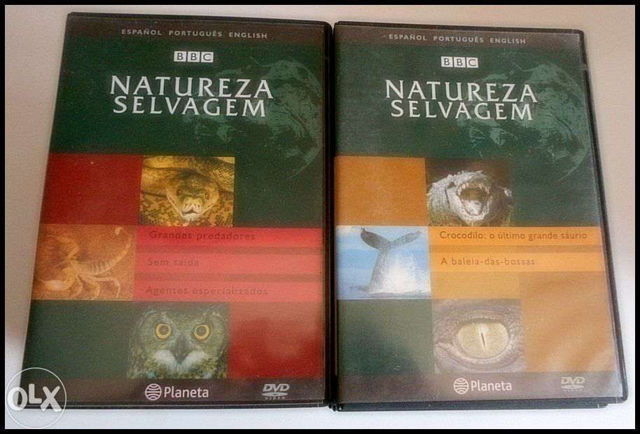 Colecção 20 dvds natureza selvagem