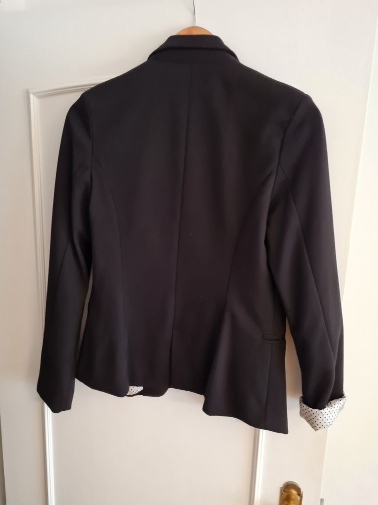 Casaco blazer preto