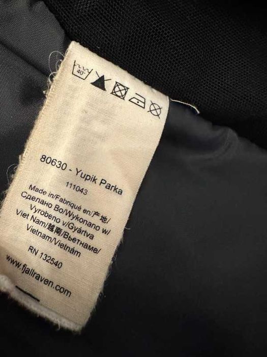 Fjallraven Yupik Parka Hydratic 80630 Jacket kurtka size XL Khaki
