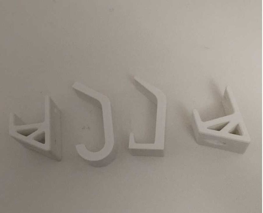 Набір  гачків для гардеробу, кухні чи ванноЇ (5 шт), крючки настеные