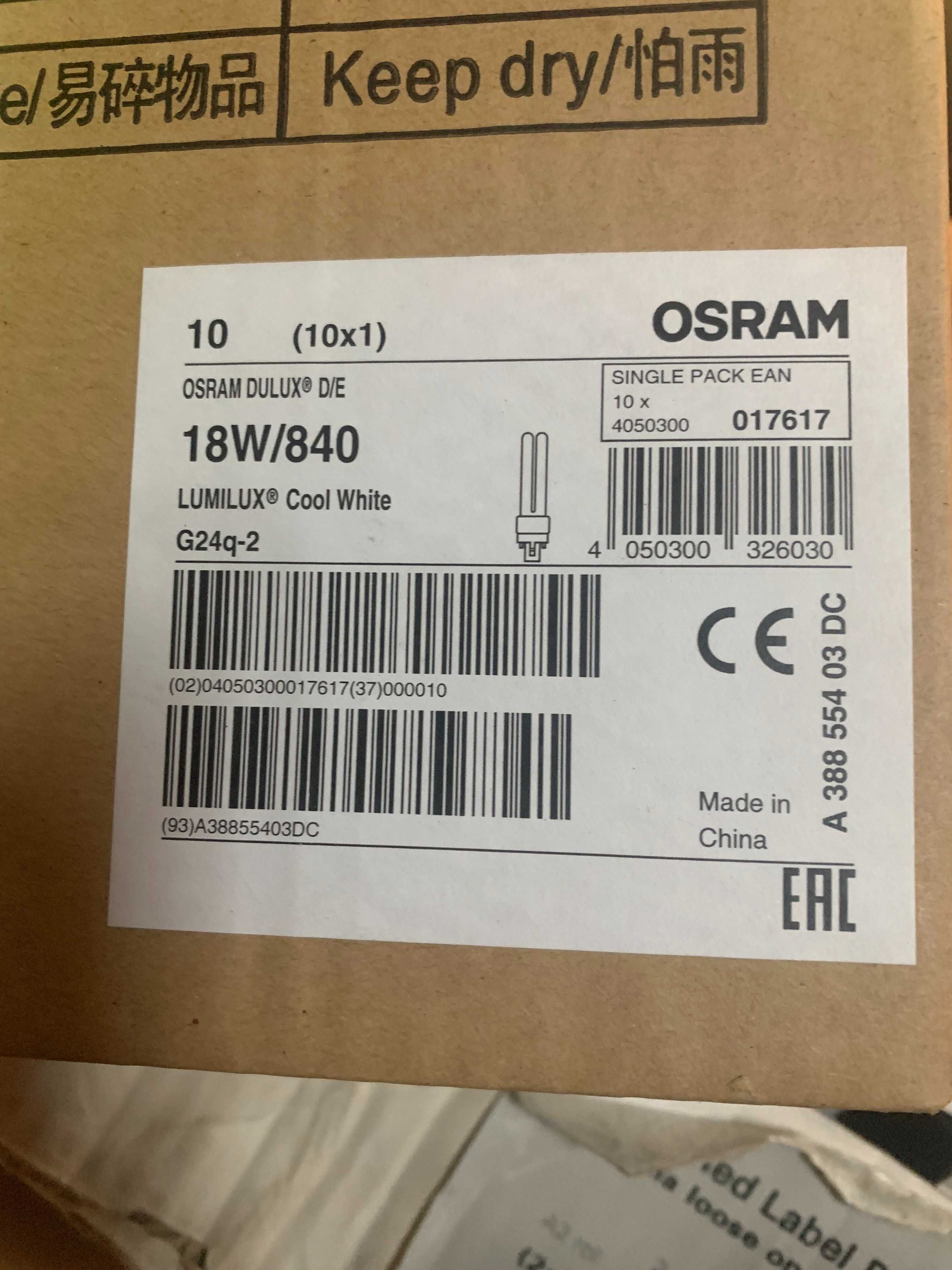 Lâmpada OSRAM 18W/840 G24q-2