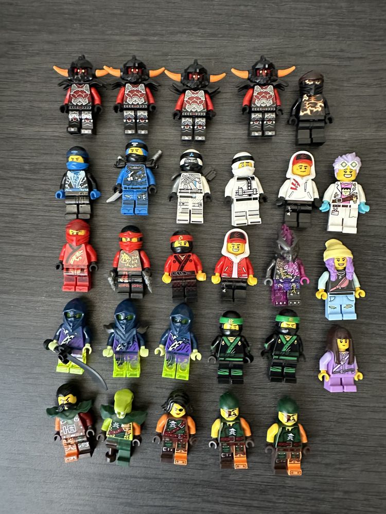 Lego  minifigures  ninjago, marvel,  nexo, minecraft