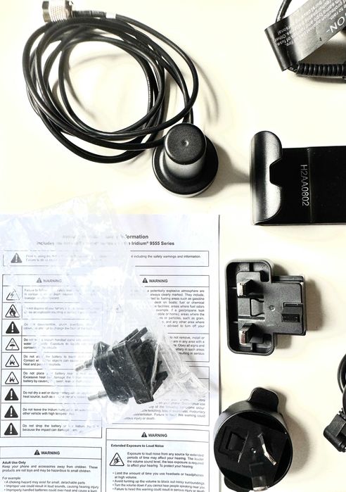 Iridium 9555 telefon satelitarny — pełen zestaw + karta prepaid gratis