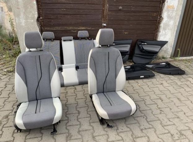 Fotele kanapa boczki BMW f20 Europa podgrzewane poduszki