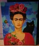 Frida Kahlo autoportret - obraz ręcznie malowany