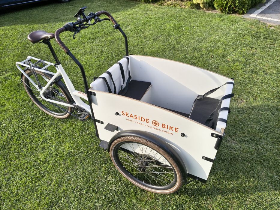 Rower elektryczny riksza cargo 5os. Seaside bike