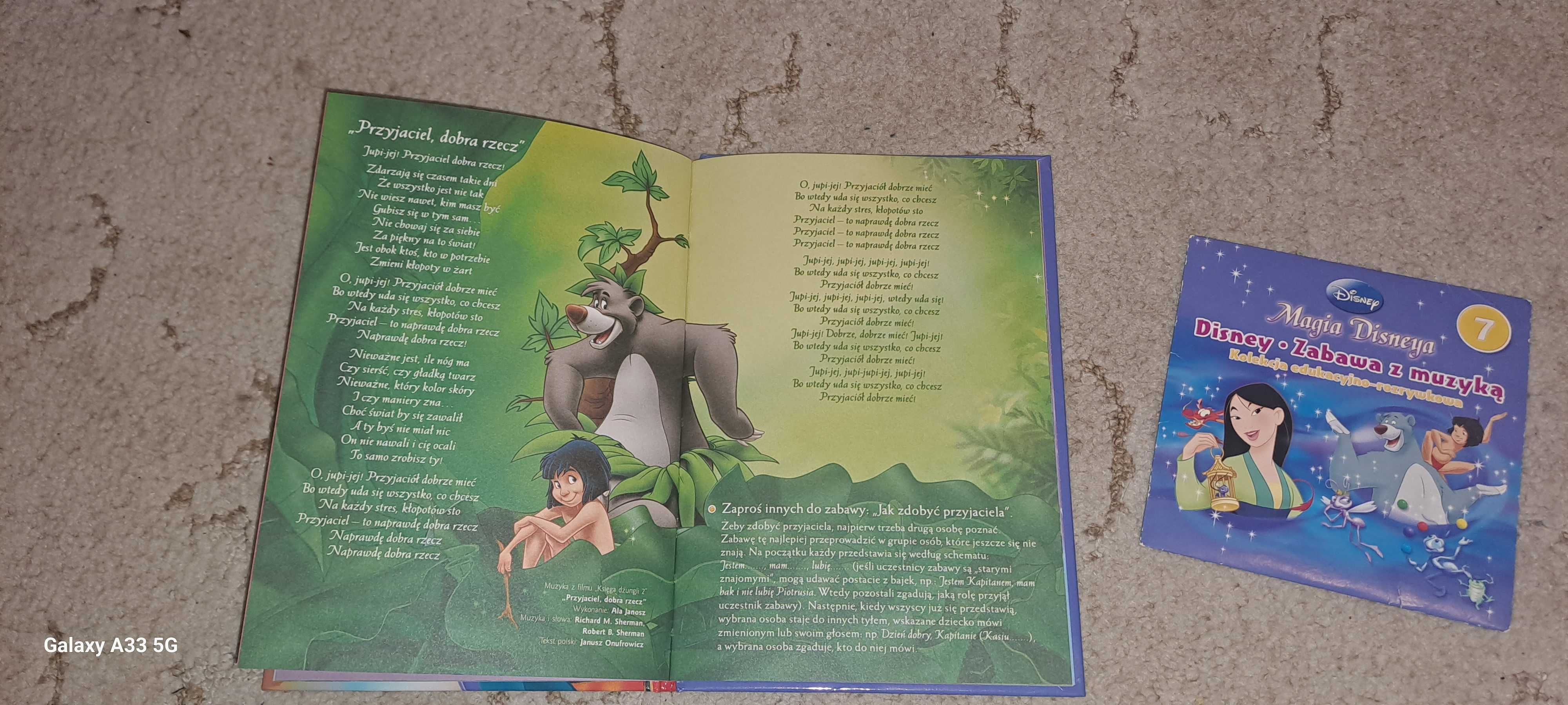 Disney Zabawa z muzyką Książka + płyta cd