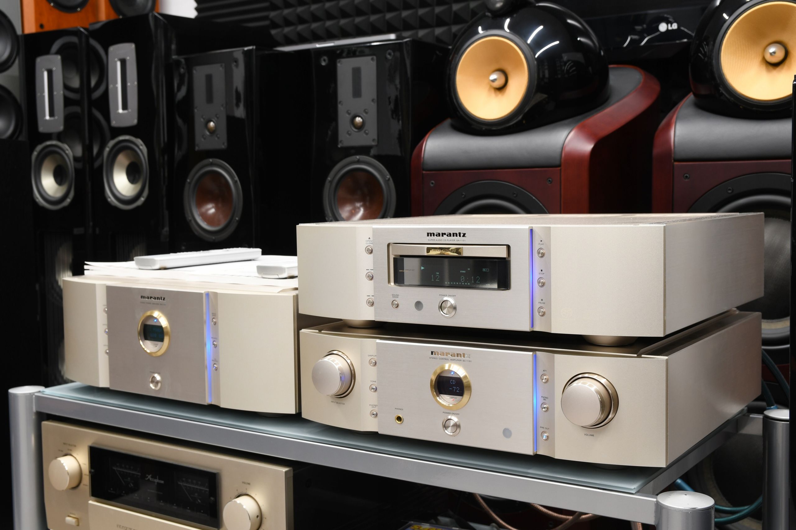 Końcówka mocy przedwzmacniacz odtwarzacz SACD zestaw audio HI-END