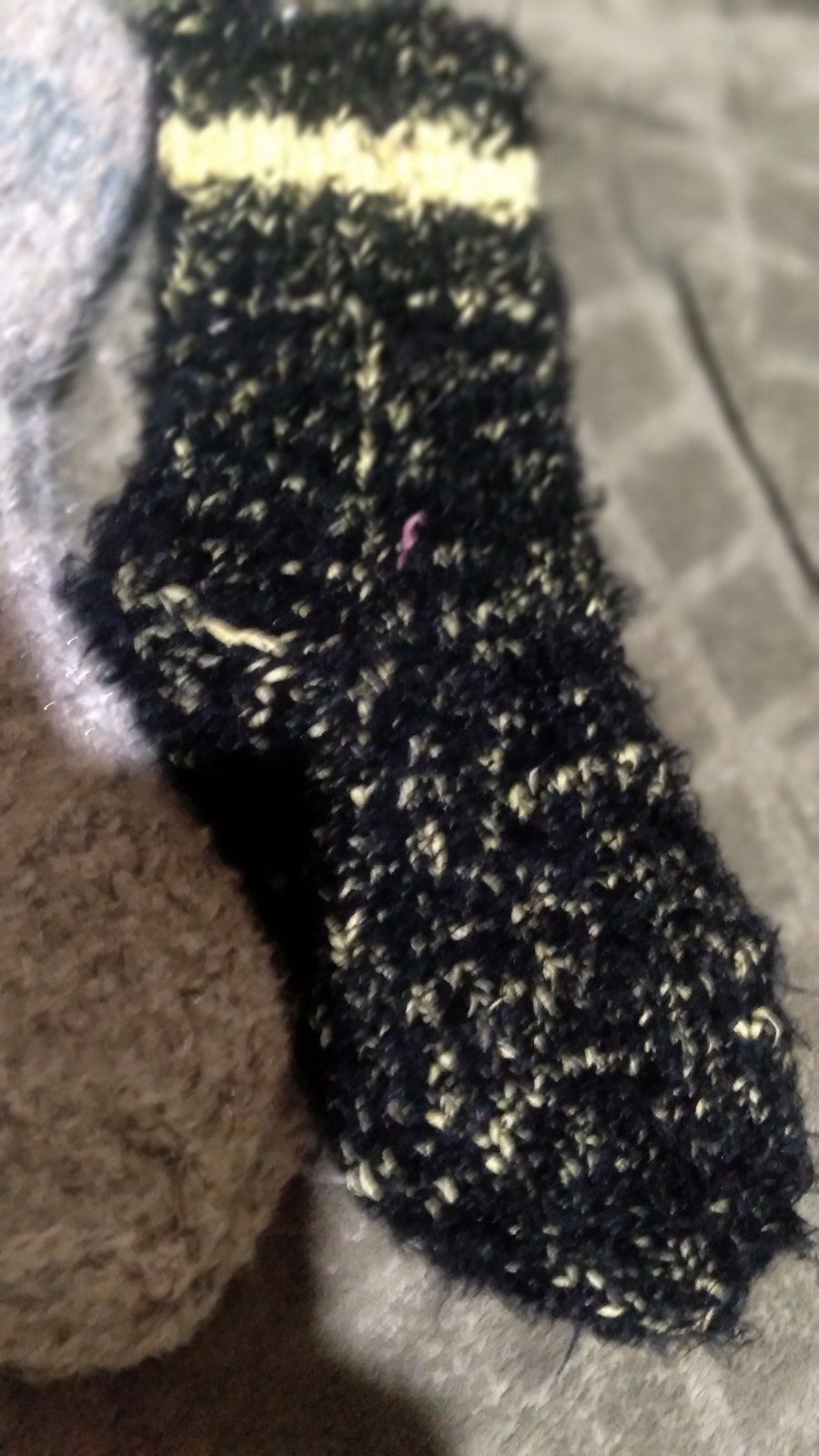Вязаные носки спицами ручной работы