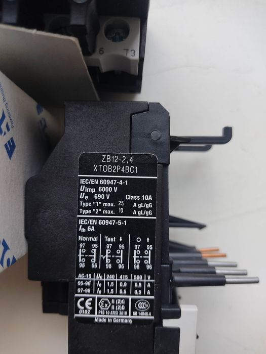 Теплуха, Теплове електрореле Eaton Moeller ZB12-2,4
Eaton (Moeller)

2