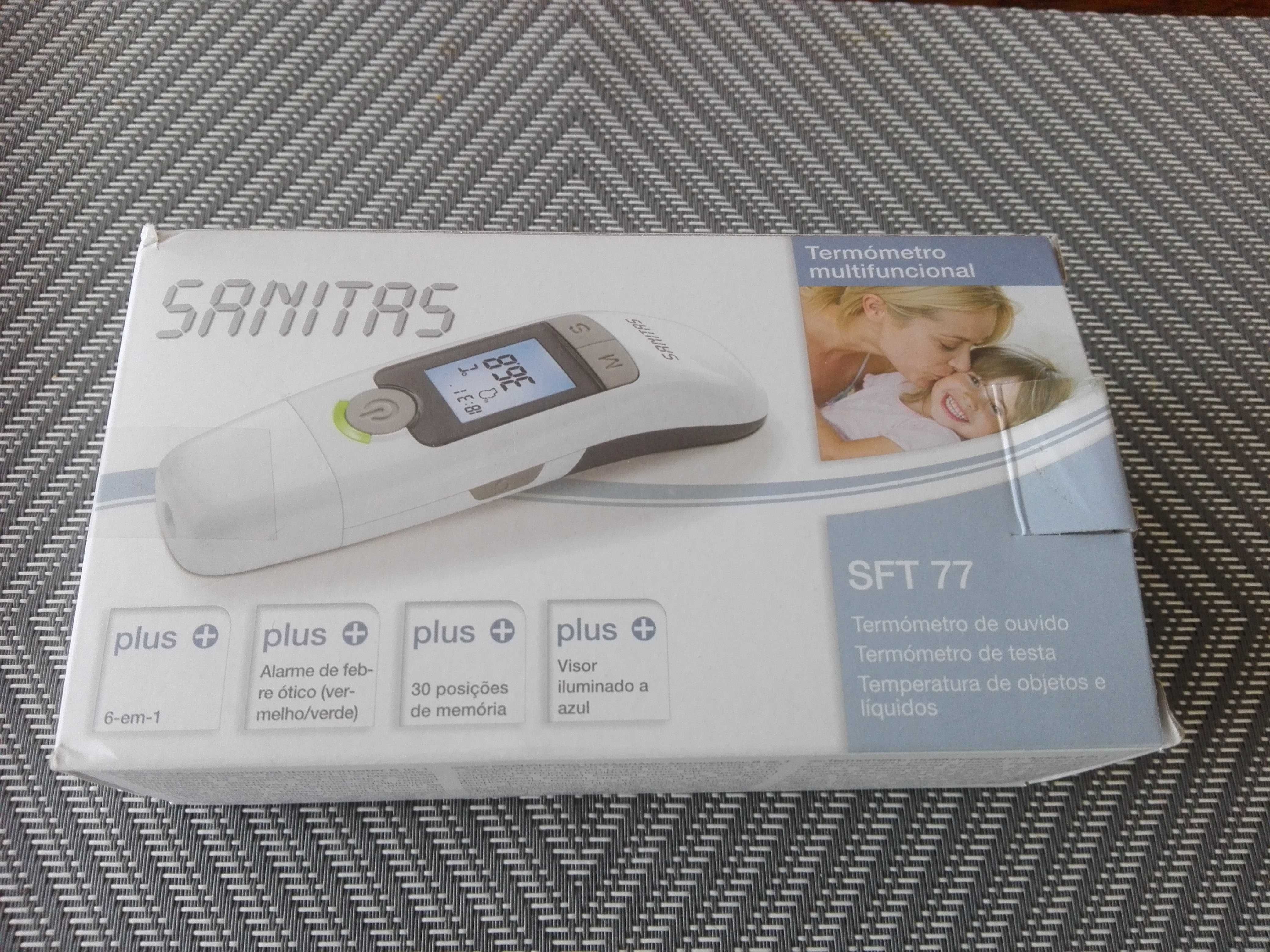 Termometr elektroniczny  SANITAS SFT77  cały komplet