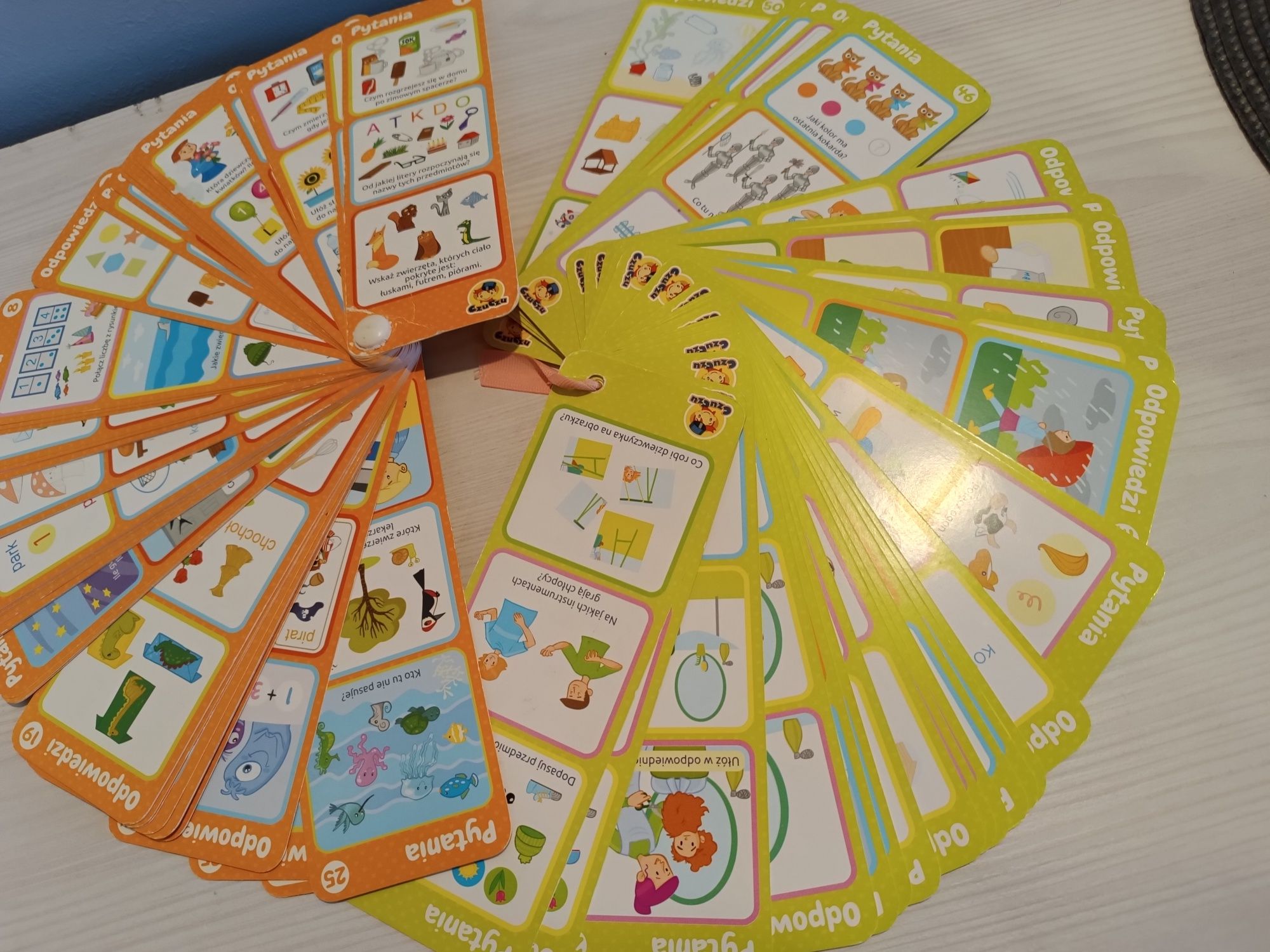 Karty czy czu 4-5 lat 5-6 lat zestaw
