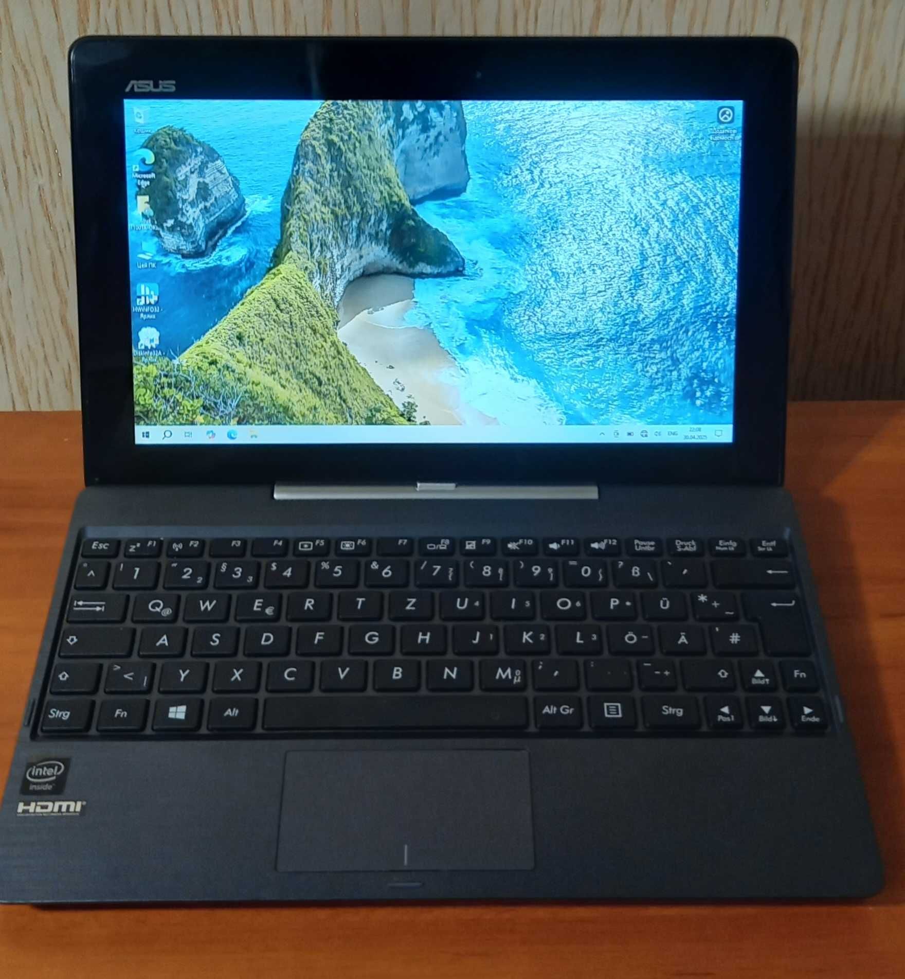 Планшет - ноутбук 2в1 Asus T100TA 10.1