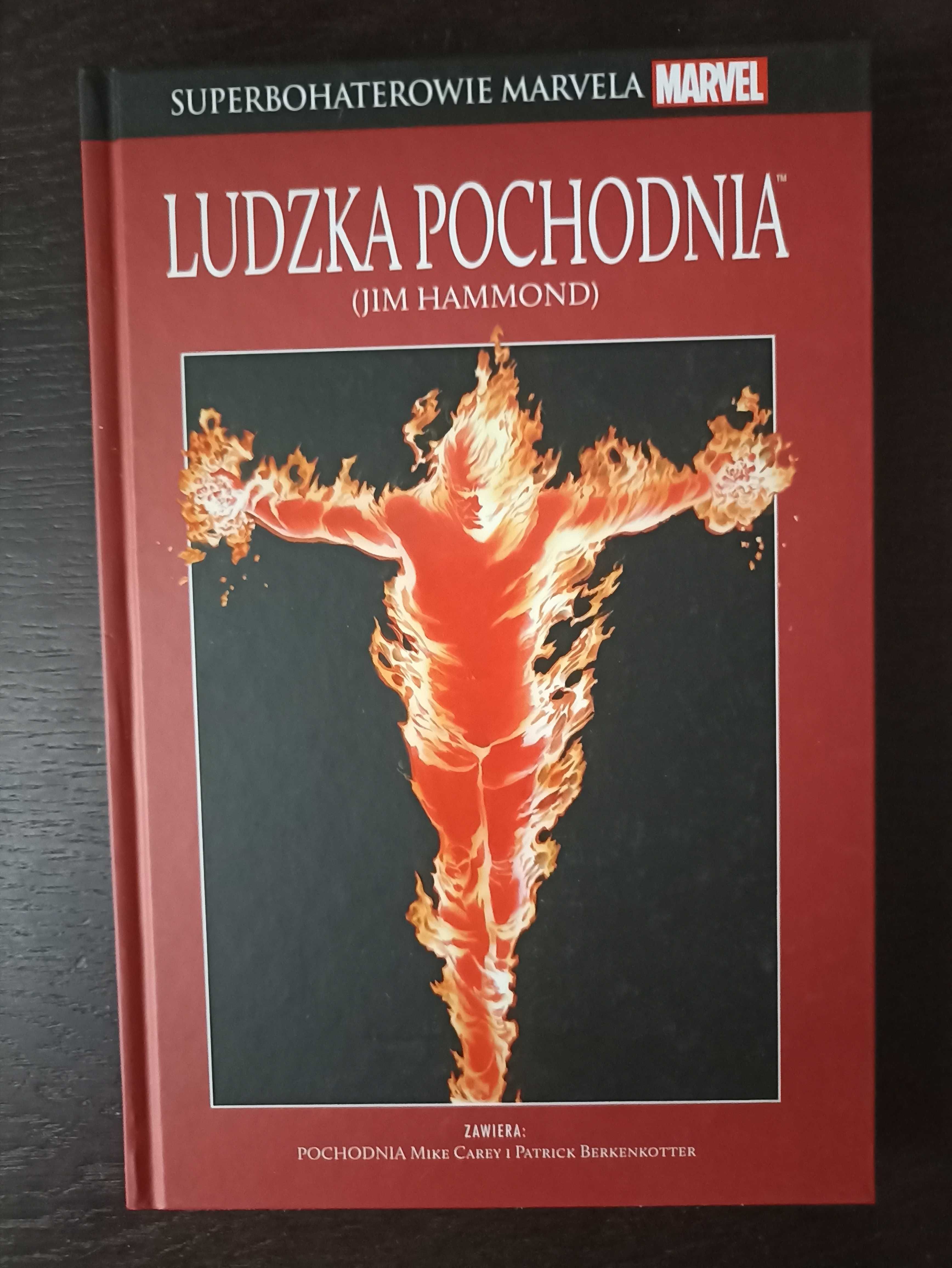 Superbohaterowie Marvela 14 ludzka Pochodnia