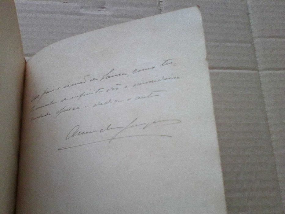 Laura - Arronches Junqueiro - Dedicatória