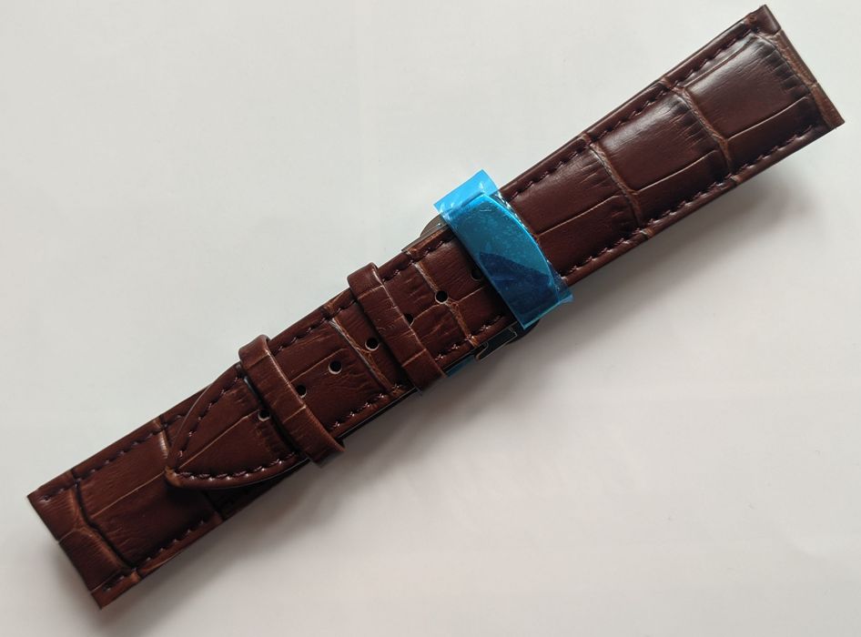Pasek do zegarka Seiko Sarb 20 mm zapięcie motylkowe
