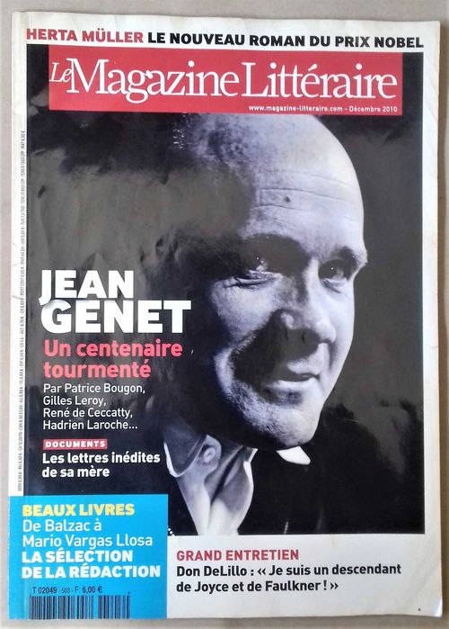 Revista de Arte FMR e Le Magazine Littéraire - Jean Genet.