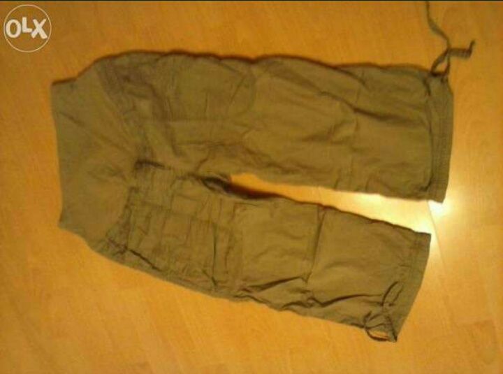 Spodnie ciążowe, bluzka tunika ciążowa H&M Mama, M/L