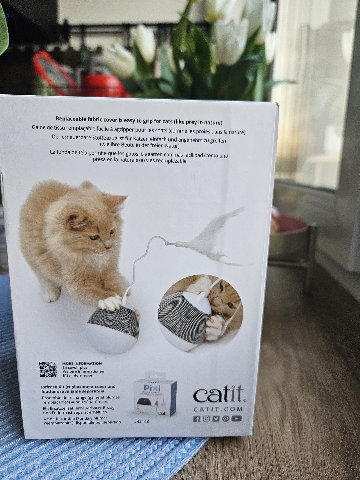 Pixi Catit spinner dozownik + gratis Nowy drapak