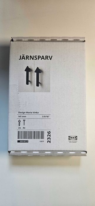 Uchwyty do mebli - strzałki IKEA