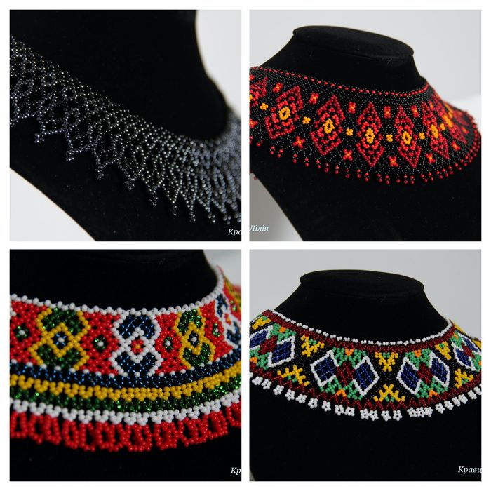 Силянки, намиста, прикраси з бісеру