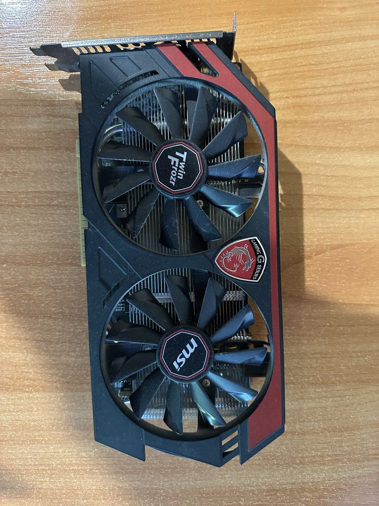 Видеокарта 2 ГБ GTX MSI 750 TI Twin Frozr