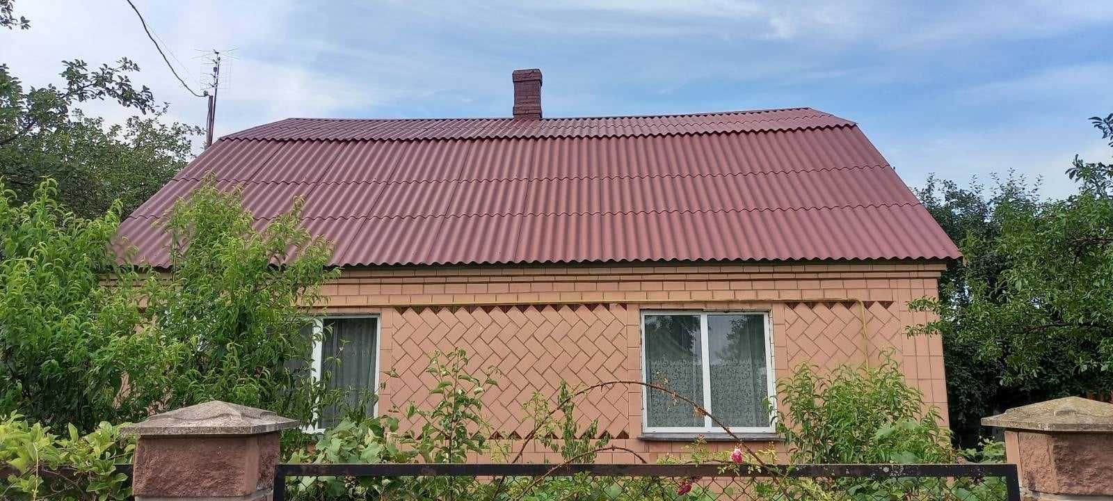 Фарбування дахів металочерепиці шиферу покраска даху