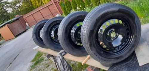 Kola letnie, Lato 4x100, 185/65/15 Pirelli  6,5-7 mm 2018r. Fiat Opel