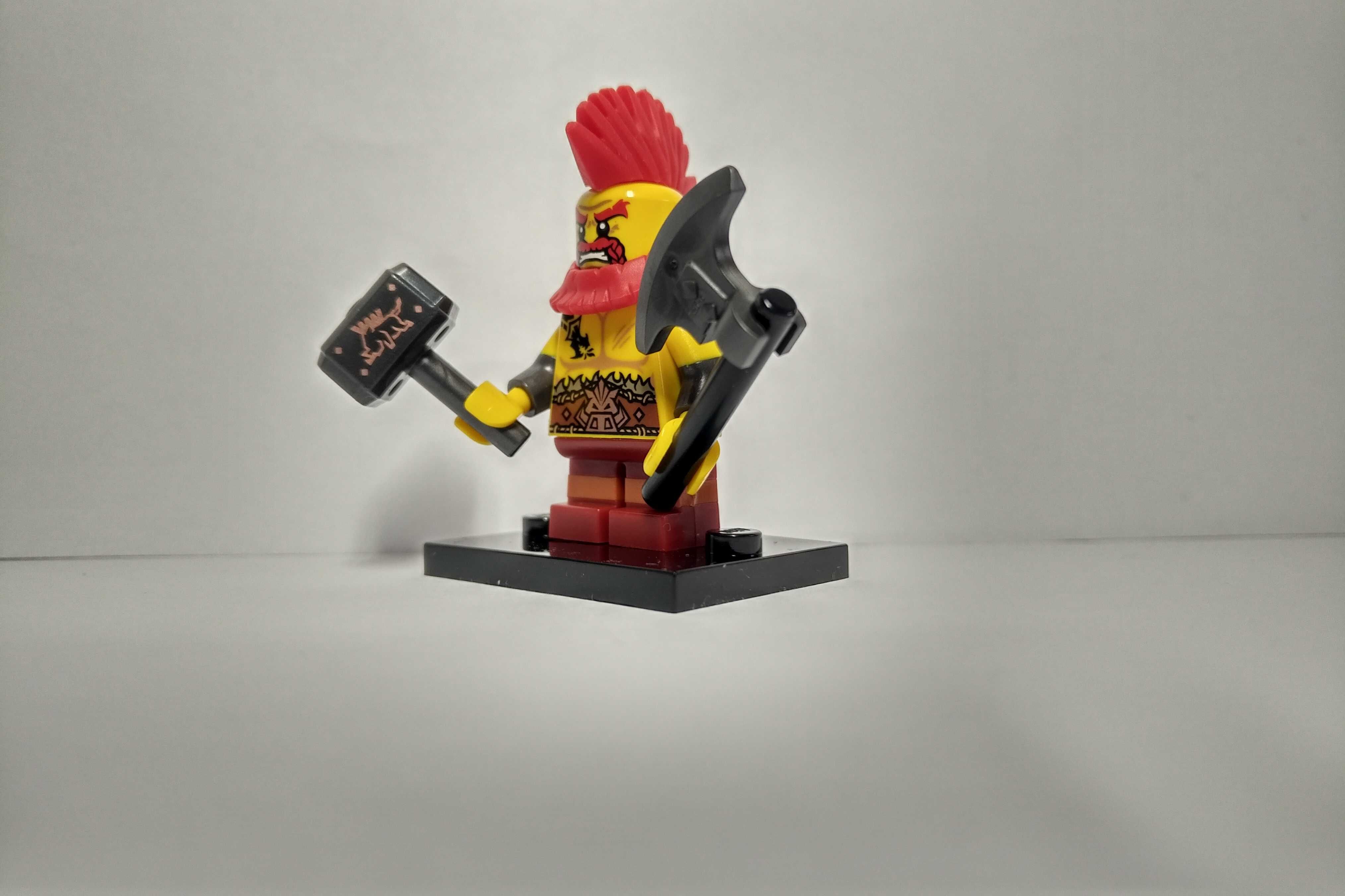 Lego figurka CMF col17-10 col295 Battle Dwarf wojowniczy krasnolud