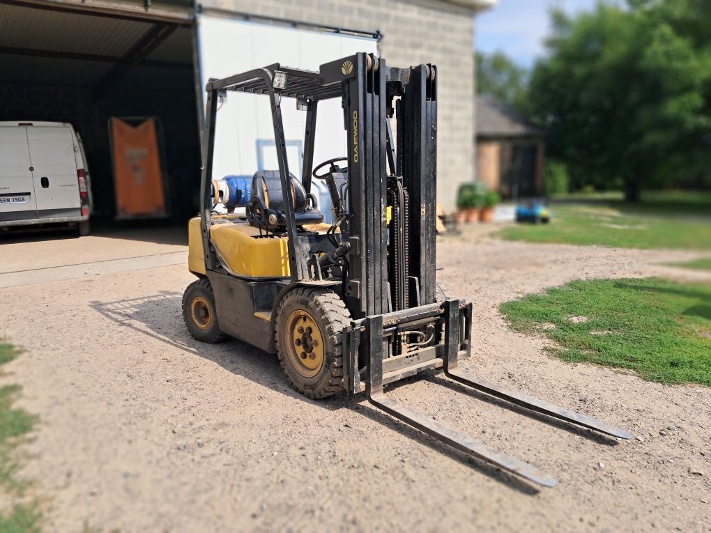 Wózek widłowy DAEWOO GWSE-3 | 3T | LPG | przesuw boczny | widły 1250mm
