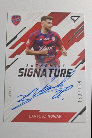 Autograf Raków Częstochowa Authentic Signature 150/169