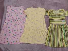 Платье, шорты, вещи на девочку 6-8 лет