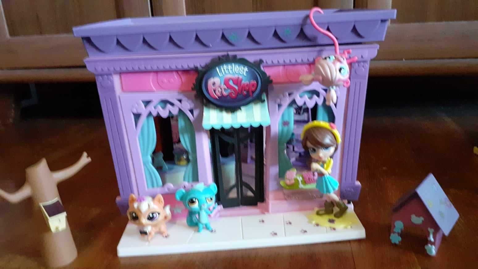 hasbro LPS littlest pet shop domek sklep + lalka blythe