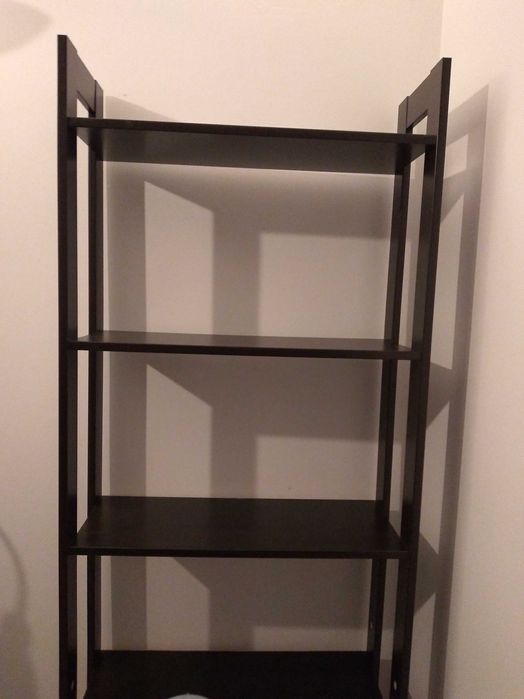 Regał IKEA Laiva brązowo-czarny 165 cm x 62 cm