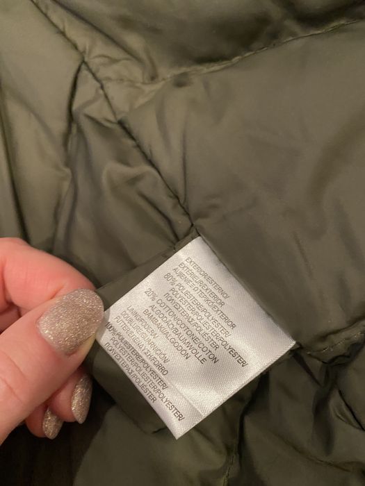 Kurtka zimowa z futerkiem rozmiar L