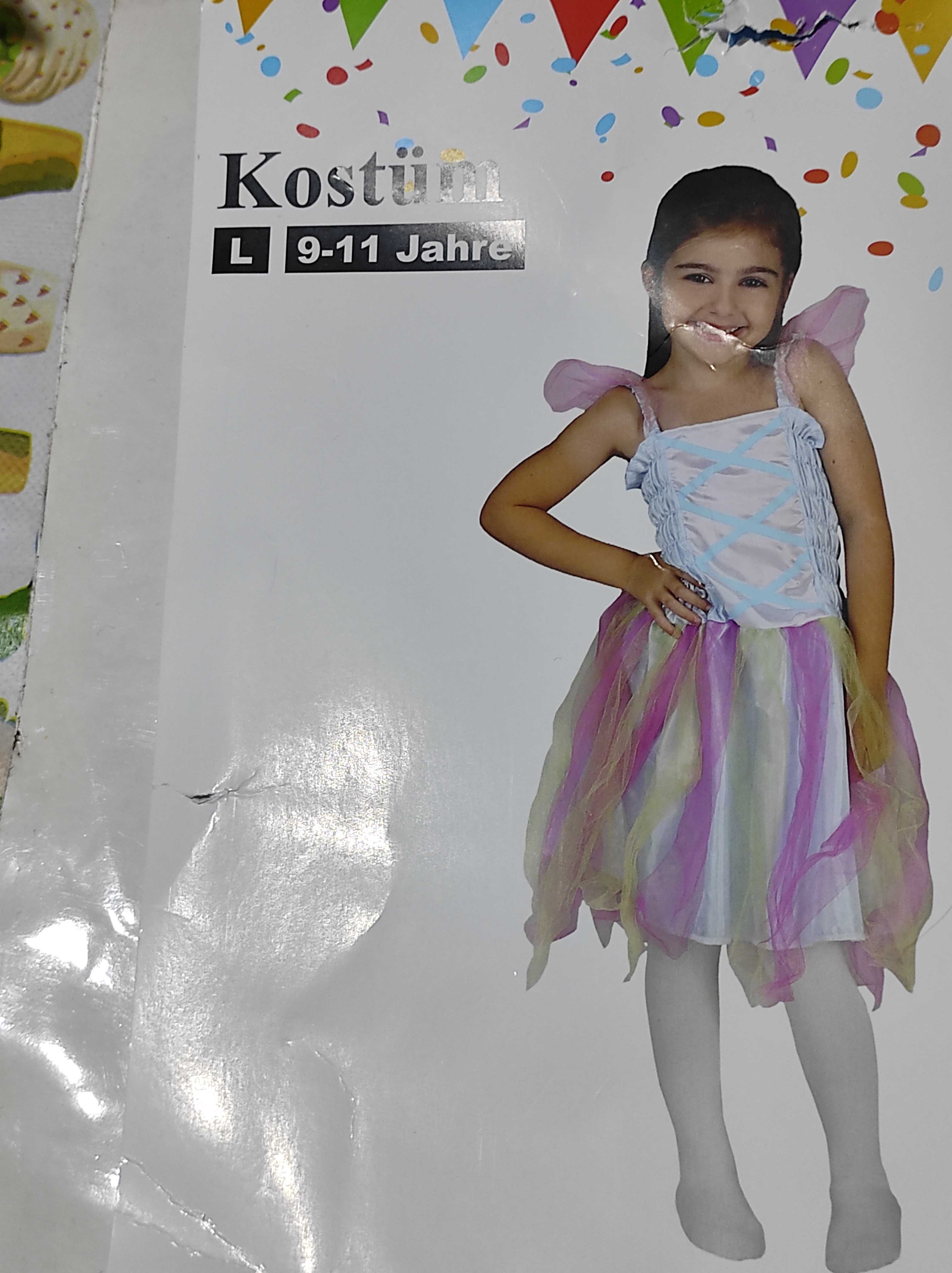 Kostium 9-11 lat księżniczka wróżka efl