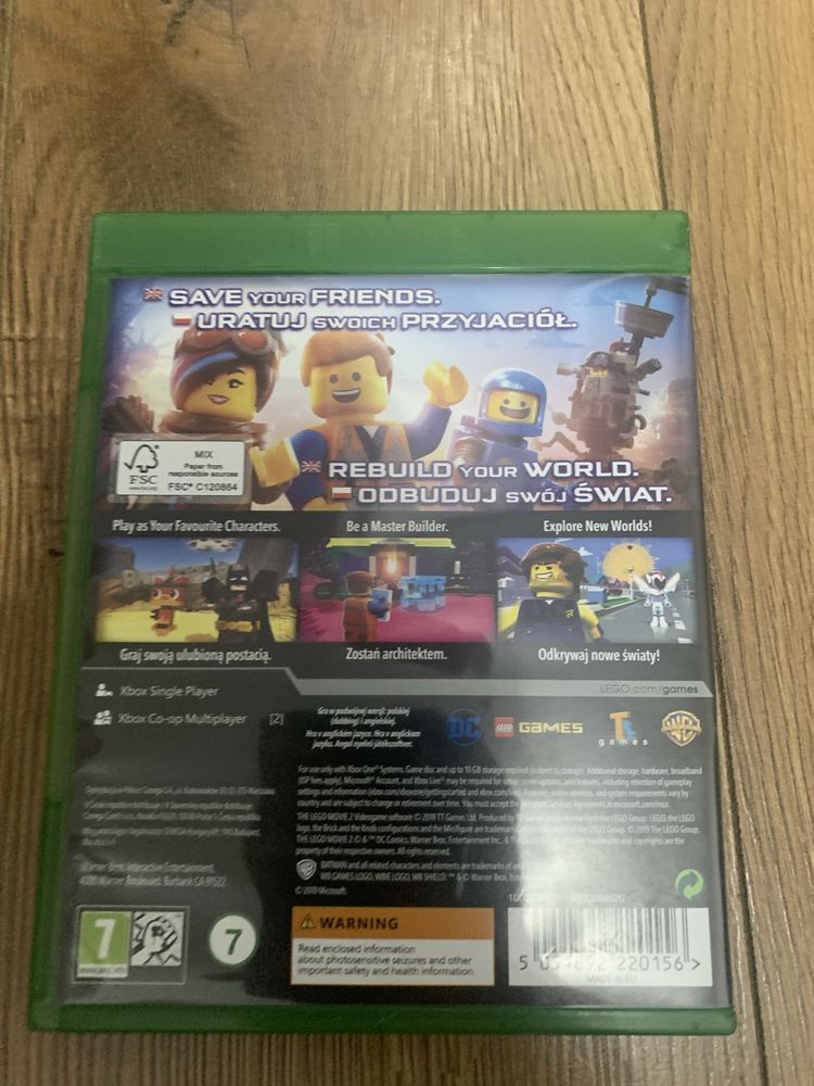 Gra lego movie 2 na xbox