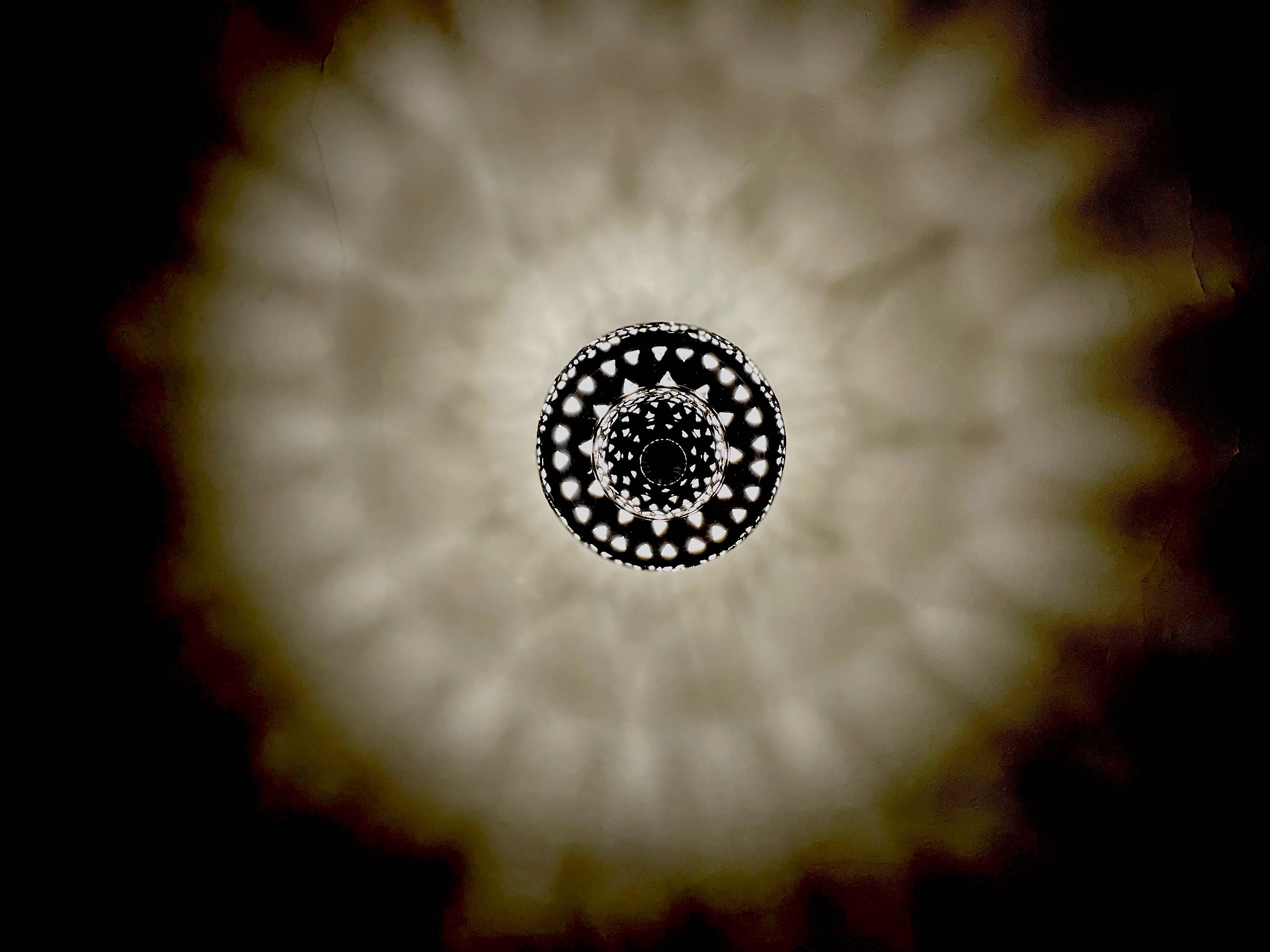 Abażur, klosz do lampy orientalny,  marokański, metalowy