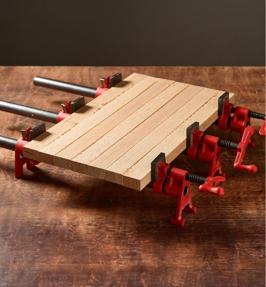 Grampos de carpintaria (wood pipe clamps)