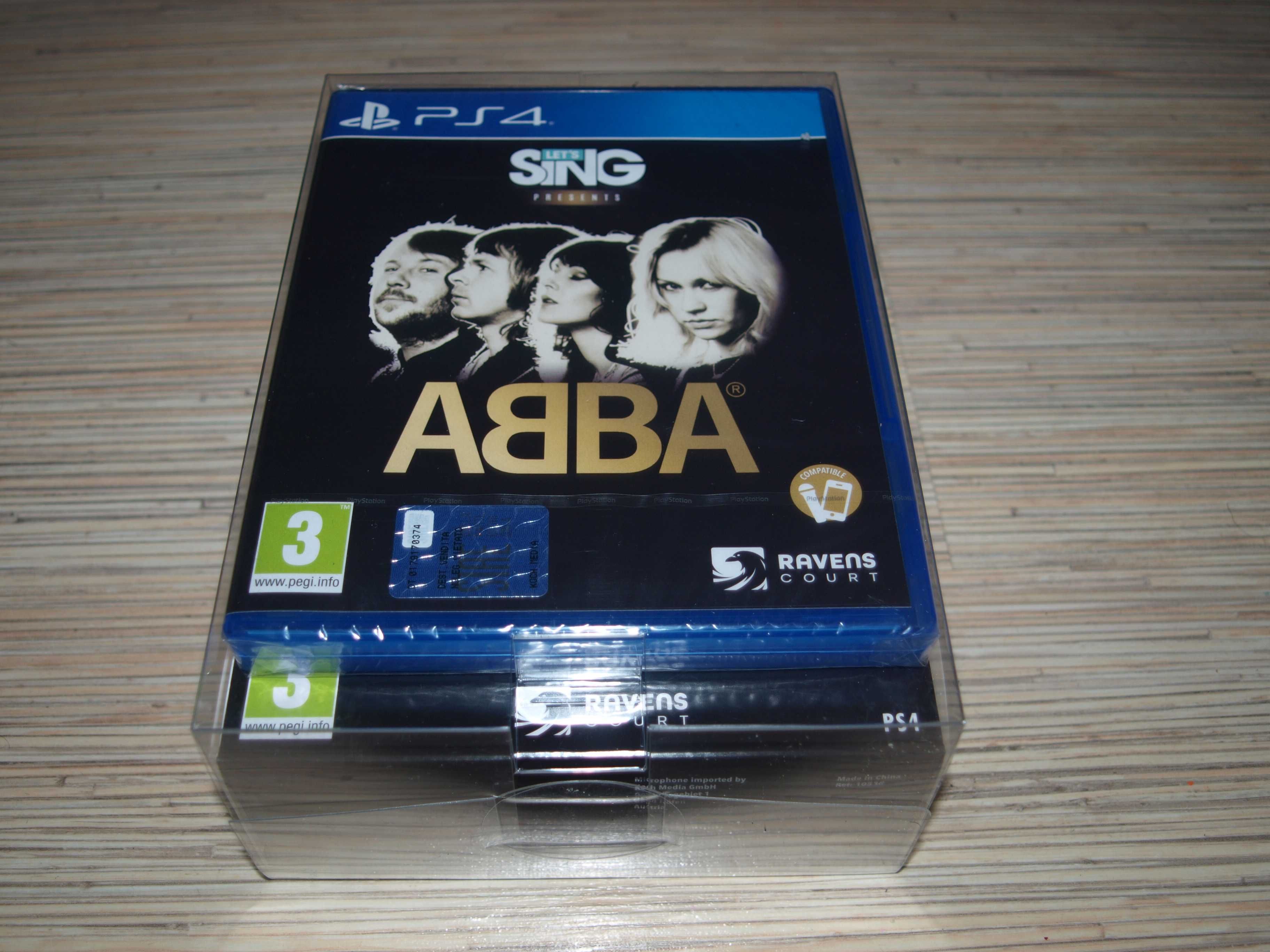 Gra Let's Sing ABBA PL + 2 Mikrofony ps4/ps5 nowa we folii!!