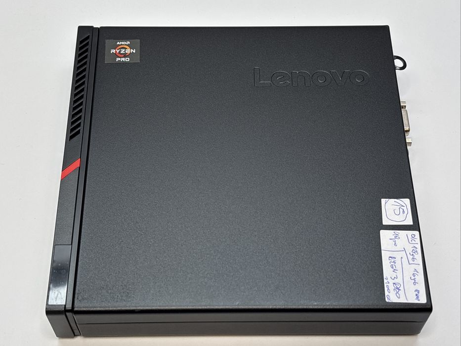 Mini Komputer ThinkCentre M715q / Amd Ryzen 3 Pro / 16 Gb Ram / 128GB