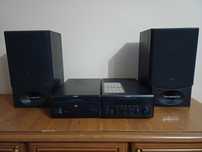 Wieza , zestaw Yamaha Pianocraft RX-E810, E-810, kolumny Wharfedale