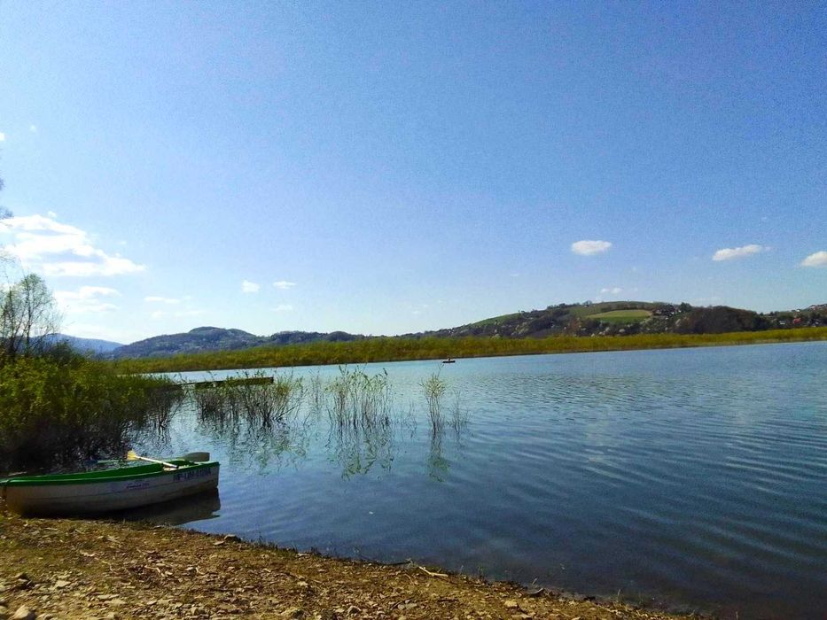 Domek z Jacuzzi nad Jeziorem Rożnowskim nocleg, relaks, cisza,