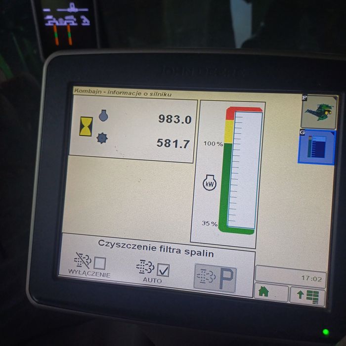 Kombajn zbożowy John Deere W 660i HM
